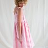 Maternity Oversized Ruffled Linen Sundress Handmade By Offon