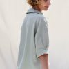 Linen Oversized Fit Shirt Polly Offon Clothing