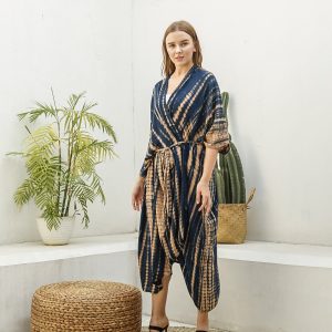 Kimono Tie Dyed Robe Ki01 Td13 Dye Cover