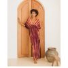 Daun Backless Tie Dye Ka09 Ra09 Caftan Dress