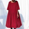 Oversized Needlecord Dress Valerie Offon Clothing