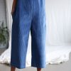 Sleeveless Oversized Wide Cord Jumpsuit Offon Clothing